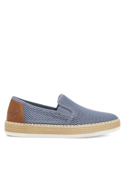 Rieker Espadryle L7873-12 Niebieski ze sklepu MODIVO w kategorii Espadryle damskie - zdjęcie 181045328