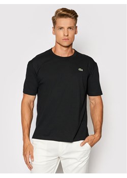 Lacoste T-Shirt TH7618 Czarny Regular Fit ze sklepu MODIVO w kategorii T-shirty męskie - zdjęcie 181045398