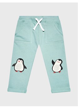 Blue Seven Spodnie dresowe 990054 Zielony Regular Fit ze sklepu MODIVO w kategorii Spodnie i półśpiochy - zdjęcie 181045419