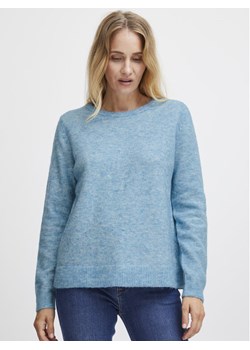 Fransa Sweter 20612833 Niebieski Regular Fit ze sklepu MODIVO w kategorii Swetry damskie - zdjęcie 181045506
