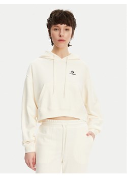 Converse Bluza Chuck Taylor 10027616-A02 Écru Boxy Fit ze sklepu MODIVO w kategorii Bluzy damskie - zdjęcie 181045509