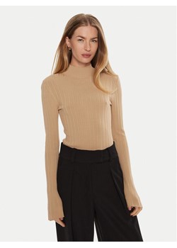 IVY OAK Golf Kylie IO113143 Beżowy Slim Fit ze sklepu MODIVO w kategorii Swetry damskie - zdjęcie 181045567