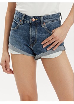 Lee Szorty jeansowe Rider 112348989 Niebieski Slim Fit ze sklepu MODIVO w kategorii Szorty - zdjęcie 181045576