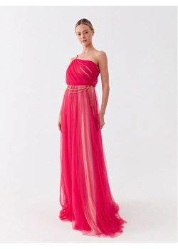 Elisabetta Franchi Sukienka wieczorowa AB-463-32E2-V780 Różowy Regular Fit ze sklepu MODIVO w kategorii Sukienki - zdjęcie 181045658