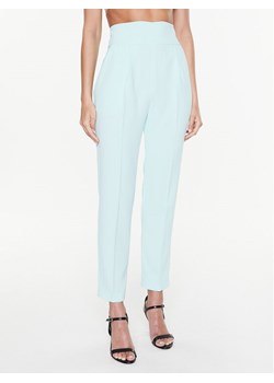 Pinko Spodnie materiałowe Natalia 100052 7624 Błękitny Regular Fit ze sklepu MODIVO w kategorii Spodnie damskie - zdjęcie 181045667