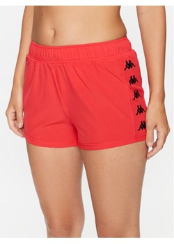 Kappa Szorty sportowe 312087 Różowy Regular Fit ze sklepu MODIVO w kategorii Szorty - zdjęcie 181045747