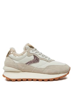 Voile Blanche Sneakersy Qwark Hype Fur Woman 0012017945.02.2B91 Beżowy ze sklepu MODIVO w kategorii Buty sportowe damskie - zdjęcie 181045758
