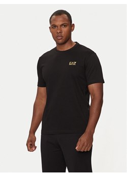 EA7 Emporio Armani T-Shirt 8NPT25 PJVPZ 0208 Czarny Regular Fit ze sklepu MODIVO w kategorii T-shirty męskie - zdjęcie 181045989