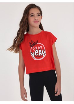 Mayoral T-Shirt 6053 Czerwony ze sklepu MODIVO w kategorii Bluzki dziewczęce - zdjęcie 181045997