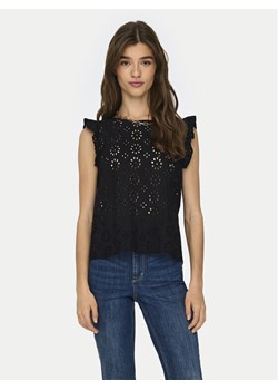 JDY Bluzka Vola 15312383 Czarny Regular Fit ze sklepu MODIVO w kategorii Bluzki damskie - zdjęcie 181046005