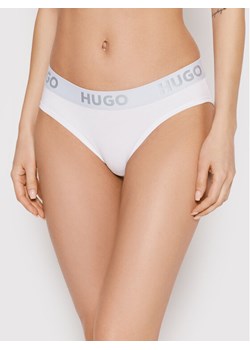 Hugo Figi klasyczne Brief Sporty Logo 50469643 Biały ze sklepu MODIVO w kategorii Majtki damskie - zdjęcie 181046095