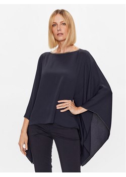 Fabiana Filippi Bluzka TPD273W313 Granatowy Regular Fit ze sklepu MODIVO w kategorii Bluzki damskie - zdjęcie 181046096
