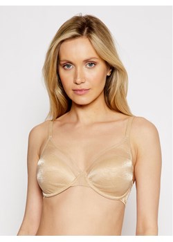 Gossard Biustonosz z fiszbiną Glossies 6270 Beżowy ze sklepu MODIVO w kategorii Biustonosze - zdjęcie 181046188