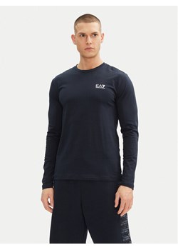 EA7 Emporio Armani T-Shirt 8NPT28 PJVQZ 1562 Granatowy Regular Fit ze sklepu MODIVO w kategorii T-shirty męskie - zdjęcie 181046216