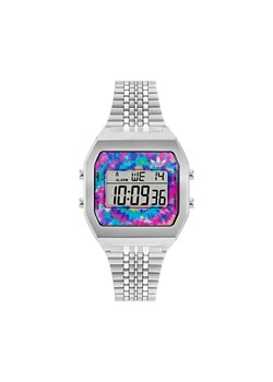 adidas Zegarek Digital Two AOST24557 Srebrny - id: 0194366390759 - marki adidas - 181046219 adidas Zegarek Digital Two AOST24557 Srebrny ze sklepu MODIVO w kategorii Zegarki - zdjęcie 181046219