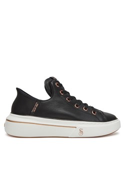 Skechers Sneakersy 186001/BLK Czarny ze sklepu MODIVO w kategorii Buty sportowe damskie - zdjęcie 181046235
