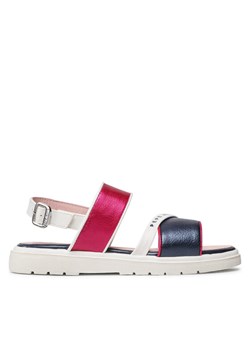 Pepe Jeans Sandały Wendy Logo PGS90183 Różowy ze sklepu MODIVO w kategorii Sandały dziecięce - zdjęcie 181046295