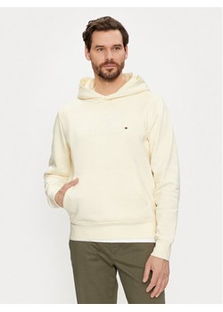 Tommy Hilfiger Bluza Flag Logo MW0MW34266 Beżowy Regular Fit ze sklepu MODIVO w kategorii Bluzy męskie - zdjęcie 181046385