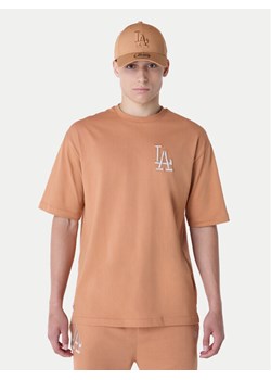 New Era T-Shirt LA Dodgers MLB League Essential 60596179 Pomarańczowy Regular Fit ze sklepu MODIVO w kategorii T-shirty męskie - zdjęcie 181046386