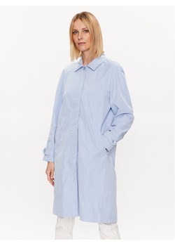 Olsen Płaszcz przejściowy 15101388 Błękitny Regular Fit ze sklepu MODIVO w kategorii Płaszcze damskie - zdjęcie 181046435