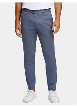 Lindbergh Chinosy 30-006031 Niebieski Slim Fit ze sklepu MODIVO w kategorii Spodnie męskie - zdjęcie 181046446