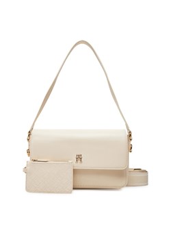 Tommy Hilfiger Torebka Th Distinct Conv Crossover AW0AW17219 Beżowy ze sklepu MODIVO w kategorii Listonoszki - zdjęcie 181046516