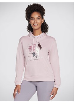 Skechers Bluza La Dreams Pullover Hoodie HD4 Różowy Regular Fit ze sklepu MODIVO w kategorii Bluzy damskie - zdjęcie 181046608