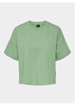 Pieces T-Shirt Chilli Summer 17118870 Zielony Loose Fit ze sklepu MODIVO w kategorii Bluzki damskie - zdjęcie 181046696