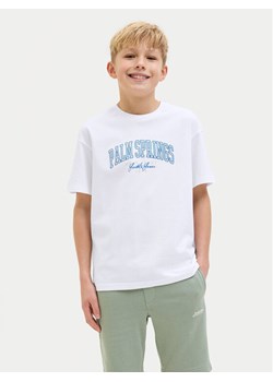 Jack&Jones T-Shirt Detroit 12269816 Biały Relaxed Fit ze sklepu MODIVO w kategorii T-shirty chłopięce - zdjęcie 181046699