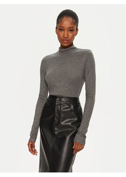 Calvin Klein Golf K20K208047 Szary Slim Fit ze sklepu MODIVO w kategorii Swetry damskie - zdjęcie 181046749