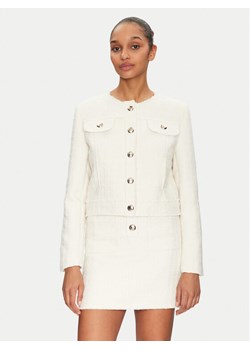 Morgan Marynarka 251-VOYA Écru Slim Fit ze sklepu MODIVO w kategorii Marynarki damskie - zdjęcie 181046769