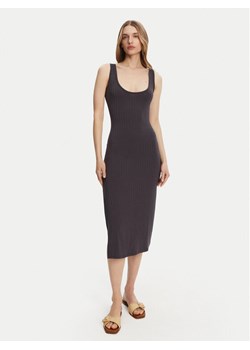 Billabong Sukienka dzianinowa EBJKD00114 Szary Regular Fit ze sklepu MODIVO w kategorii Sukienki - zdjęcie 181046795