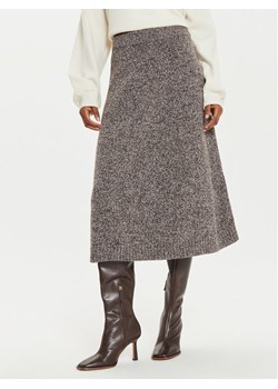 Weekend Max Mara Spódnica trapezowa Piega 2425306012 Brązowy Regular Fit - id: 0000304199684 - marki Max Mara - 181046855 Weekend Max Mara Spódnica trapezowa Piega 2425306012 Brązowy Regular Fit ze sklepu MODIVO w kategorii Spódnice - zdjęcie 181046855