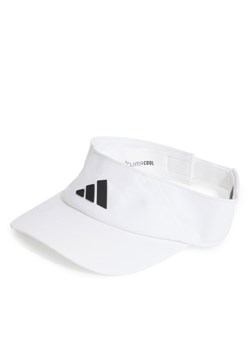 adidas Daszek Visor Climacool JN6085 Biały ze sklepu MODIVO w kategorii Czapki z daszkiem damskie - zdjęcie 181046895