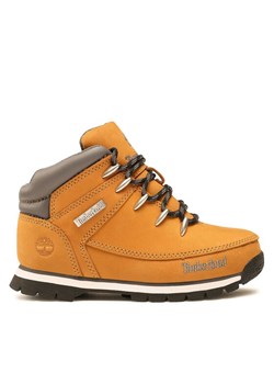 Timberland Trapery Euro Sprint TB06670R2311 Brązowy ze sklepu MODIVO w kategorii Buty trekkingowe dziecięce - zdjęcie 181046988