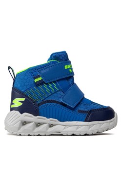 Skechers Trzewiki Frosty Fun 401504N/BLNV Niebieski ze sklepu MODIVO w kategorii Buty zimowe dziecięce - zdjęcie 181046998