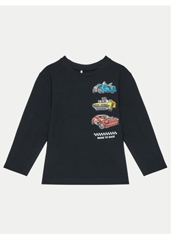 NAME IT Bluzka 13238369 Czarny Regular Fit ze sklepu MODIVO w kategorii T-shirty chłopięce - zdjęcie 181047128