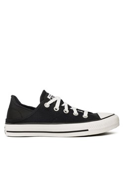 Converse Trampki Chuck Taylor All Star Crush Heel Ox A03075C Czarny ze sklepu MODIVO w kategorii Trampki damskie - zdjęcie 181047216