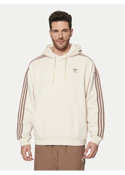 adidas Bluza adicolor JP1073 Écru Loose Fit ze sklepu MODIVO w kategorii Bluzy męskie - zdjęcie 181047265