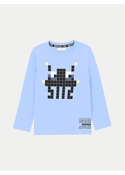 Coccodrillo Bluzka ZC4143101WBK Niebieski Regular Fit ze sklepu MODIVO w kategorii Bluzki dziewczęce - zdjęcie 181047449