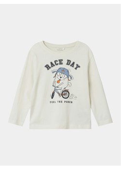 NAME IT Bluzka Vagno 13224977 Écru Regular Fit ze sklepu MODIVO w kategorii Kaftaniki i bluzki - zdjęcie 181047506