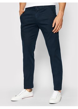 Marc O'Polo Chinosy B21 0108 10064 Granatowy Tapered Fit ze sklepu MODIVO w kategorii Spodnie męskie - zdjęcie 181047518