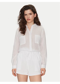 Seafolly Koszula Breeze 55428-TO Biały Regular Fit ze sklepu MODIVO w kategorii Koszule damskie - zdjęcie 181047547