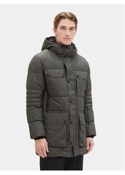 Tom Tailor Kurtka puchowa 1037359 Szary Regular Fit ze sklepu MODIVO w kategorii Kurtki męskie - zdjęcie 181047608