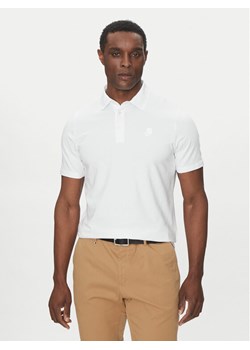 KARL LAGERFELD Polo 745750 500221 Biały Regular Fit ze sklepu MODIVO w kategorii T-shirty męskie - zdjęcie 181047617