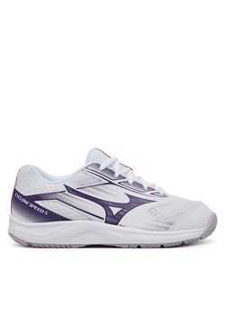 Mizuno Buty halowe Cyclone Speed 5 V1GC258035 Biały ze sklepu MODIVO w kategorii Buty sportowe damskie - zdjęcie 181047636