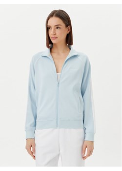 Guess Jeans Bluza W5GQ38 KB212 Błękitny Regular Fit ze sklepu MODIVO w kategorii Bluzy damskie - zdjęcie 181047726