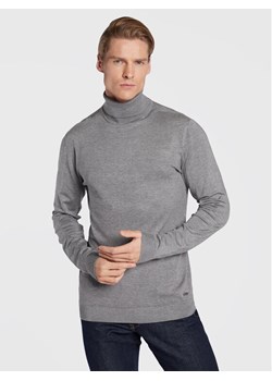 Petrol Industries Golf M-NOOS-KWC001 Szary Regular Fit ze sklepu MODIVO w kategorii Swetry męskie - zdjęcie 181047757