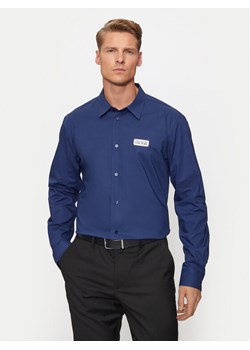 Versace Jeans Couture Koszula 77GALYR1 Granatowy Regular Fit ze sklepu MODIVO w kategorii Koszule męskie - zdjęcie 181047765