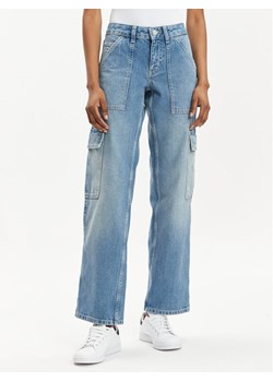 Tommy Jeans Jeansy Sophie DW0DW17553 Niebieski Straight Fit ze sklepu MODIVO w kategorii Jeansy damskie - zdjęcie 181047847